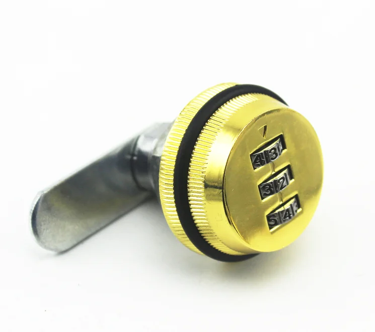 DL38(MS7100Z)Zinc Alloy 3 Digits Password 90 Degree Rotary Keyless Combination Mailbox Furniture Desk Number Cam Cabinet Lock