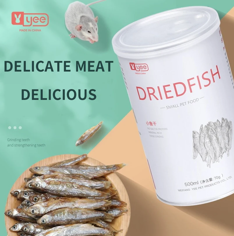 Сушеная Рыба для хомяка YEE High Nurtrition small