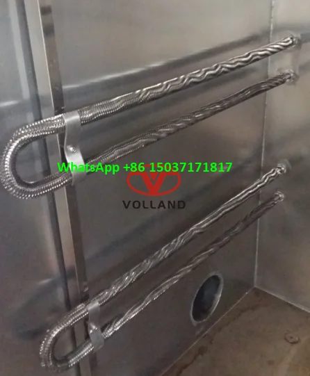 automatic chicken smoking oven/sausage smokehouse/fish smoking machine for salmon