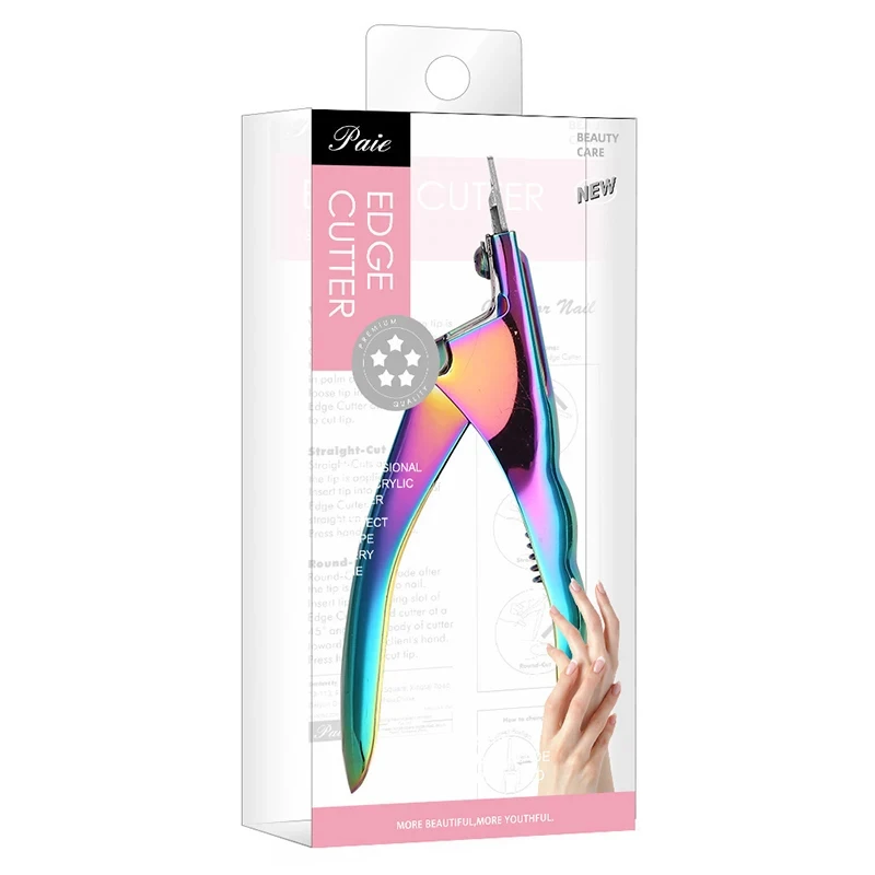 False Acrylic Nail Clipper Special Type U Cut Fake Tip Clipper Nail Manicure Edge Cutter