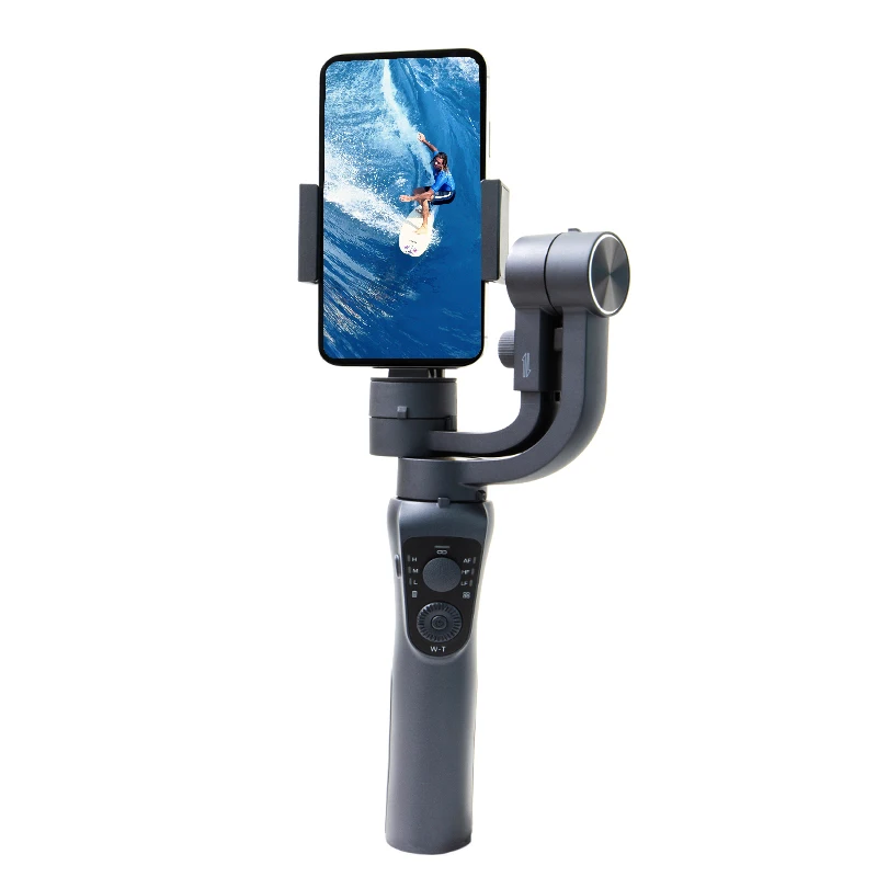
2021 Crazy hot-sell 3 Axis Handheld Smartphone Gimbal Stabilizer, action camera accessories for live video 
