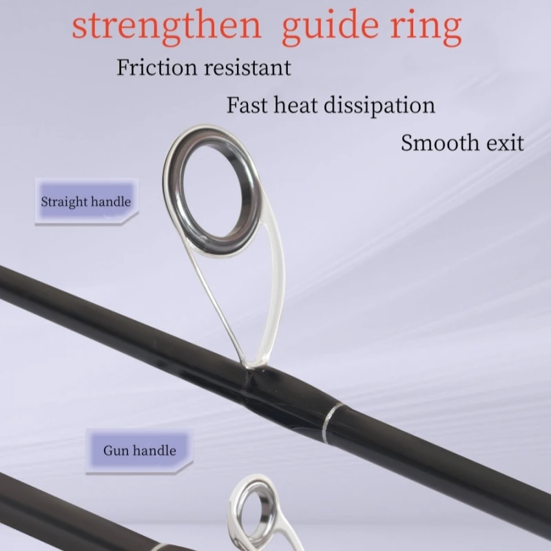 Hot 1.98m High Carbon Cast/Spinning Fishing Rod Soft Solid Rod Slight Lure Rod Derivative Return