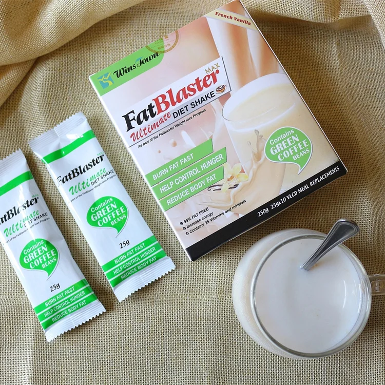 Winstown fat blaster diet shake weight control food meal replacement loss powder instant coffee