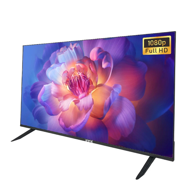 Guangzhou Verified Suppliers 4K UHD Flat Screen TV OEM 32 43 50 55 65 75 85 inch 4K LED TV Smart Television