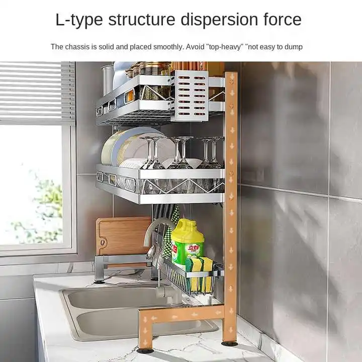 Sincere Price Dish Drainer with Utensil Holder Kitchen Items Home and Household Accessories