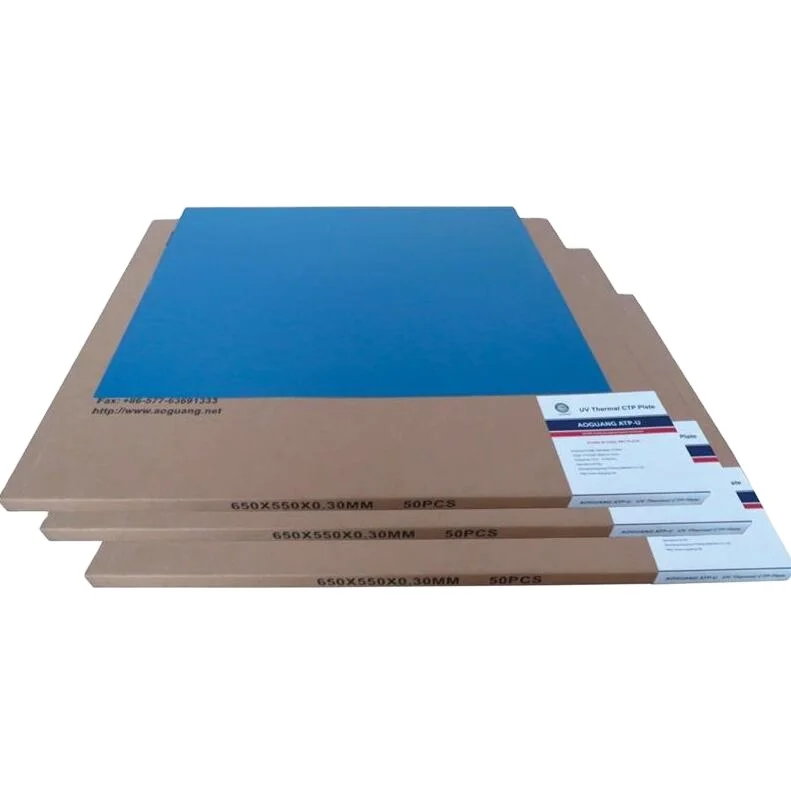 Thermal CTP plate for offset printing press