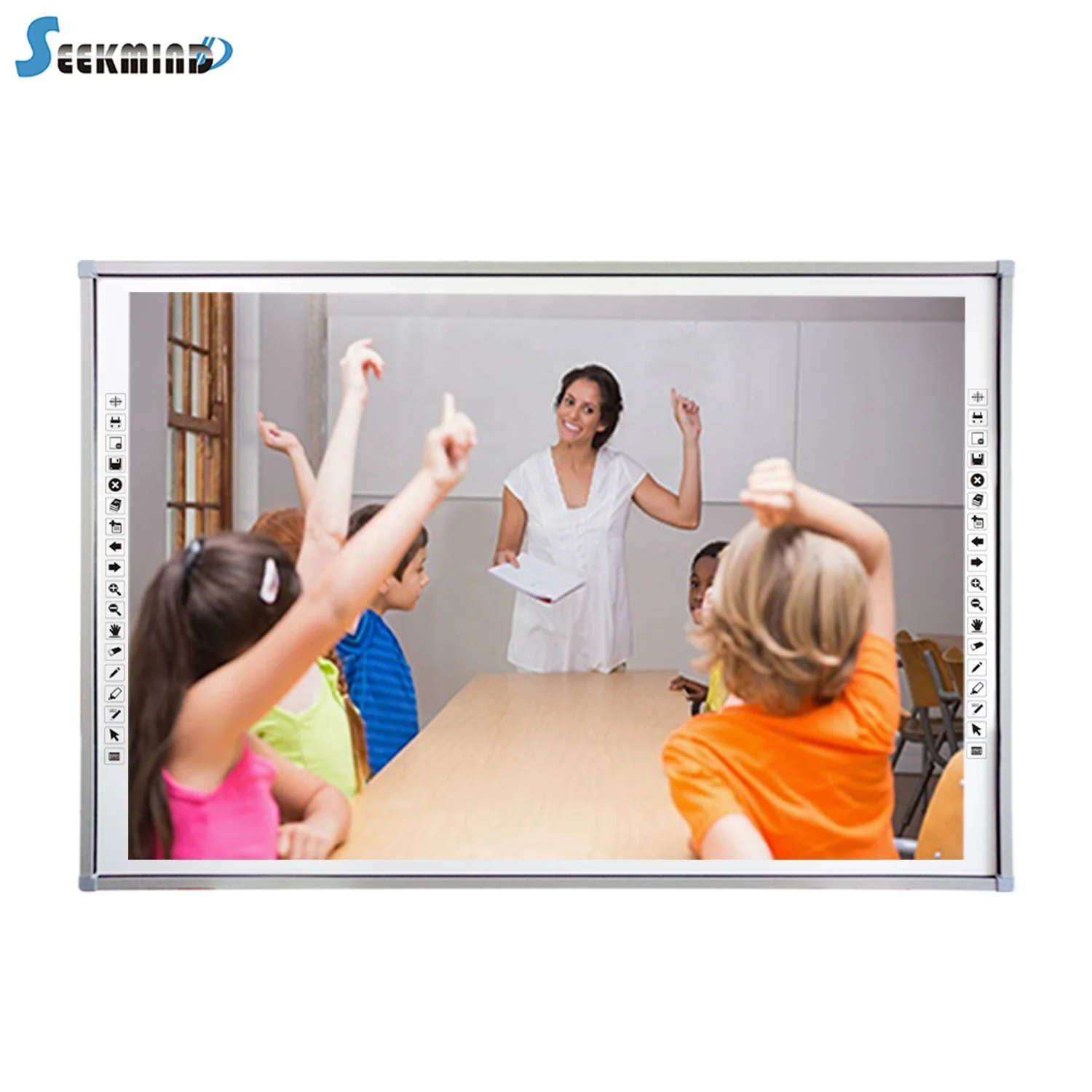 96 inch Infrared interactive whiteboard digital board with projector for classroom