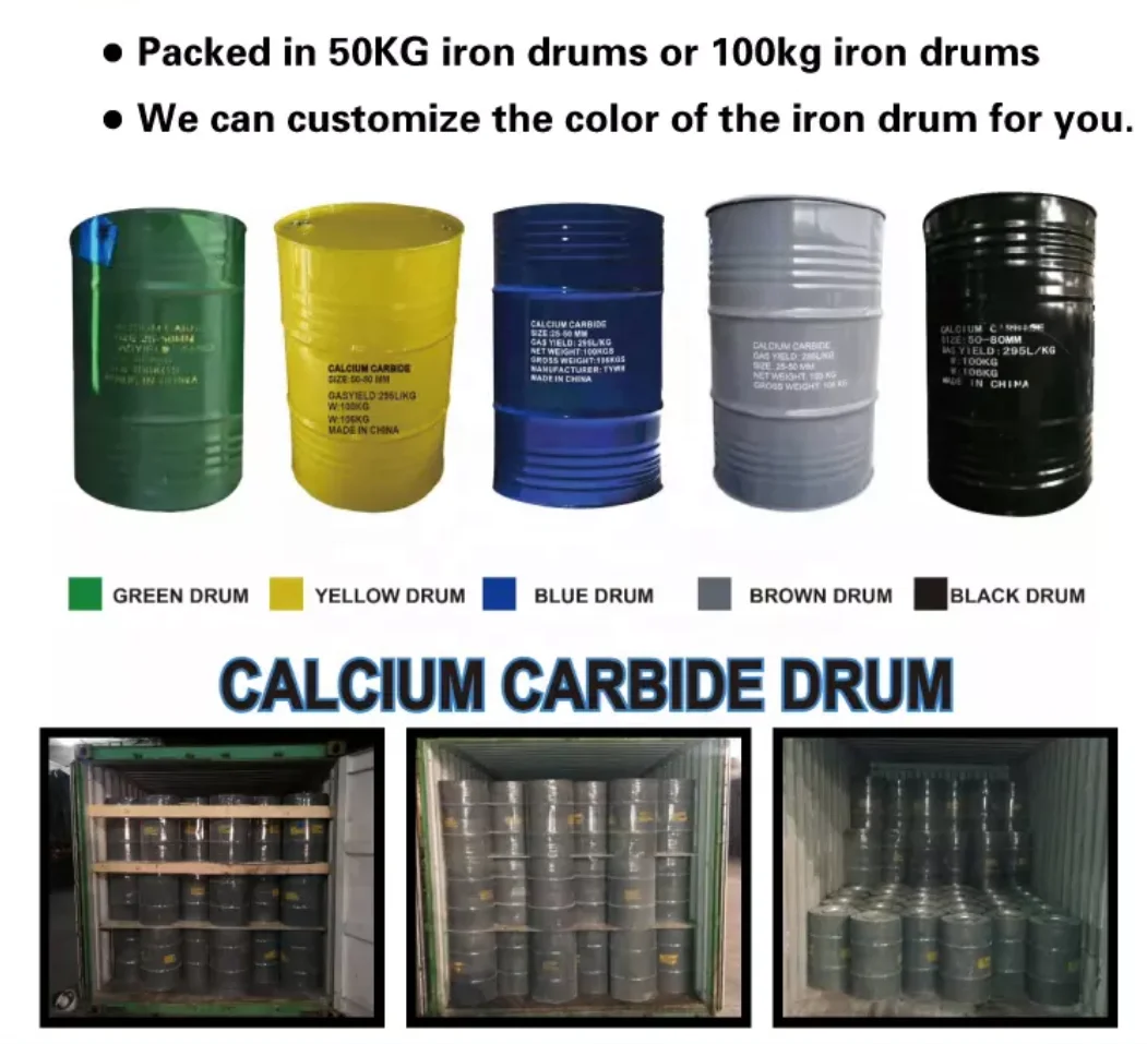 wholesale 80-120mm calcium carbide Carcoco de calcio carbide