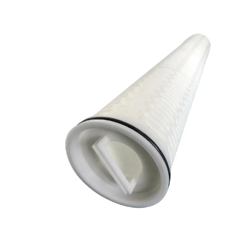 4.5 micron 40 inch water pleated high flow filter cartridge