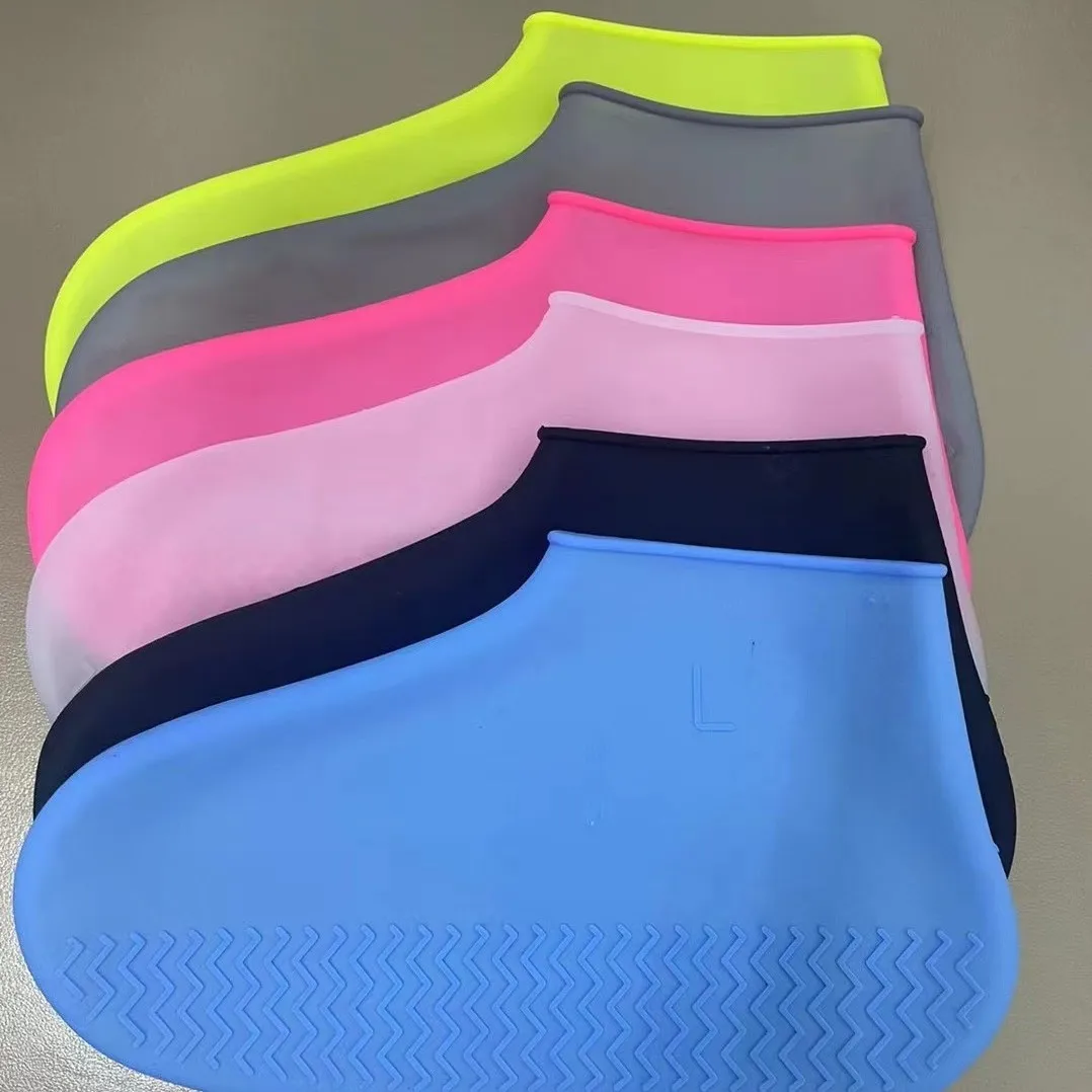 Wholesale outdoor waterproof rain boots cover non-slip fashion TPE waterproof rain boots cover for men women