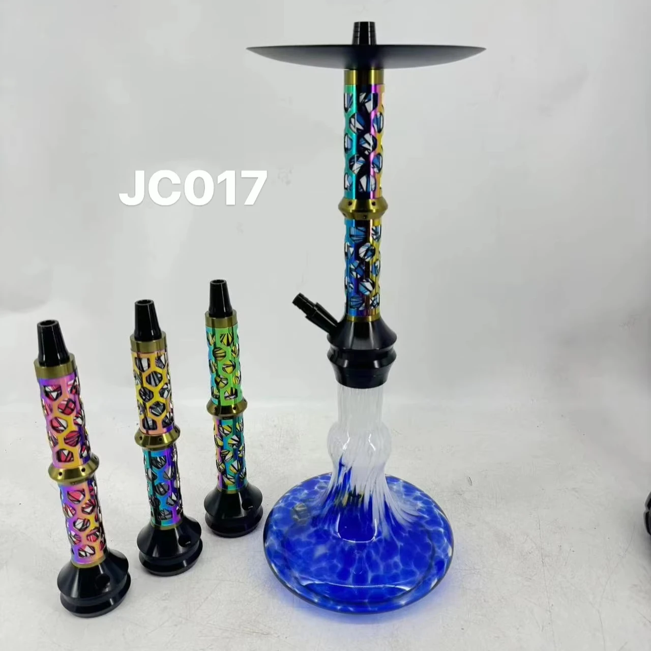 Дешевый кальян оптовая продажа стеклянный Sheesha портативный ароматизатор набор кальяна с бутылкой