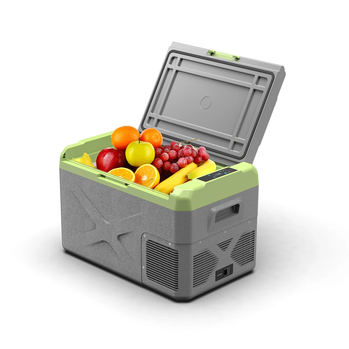 Alpicool factory supply price mobile cooler cup holder 28.6l car home freezer auto truck van innovation electronic car fridge