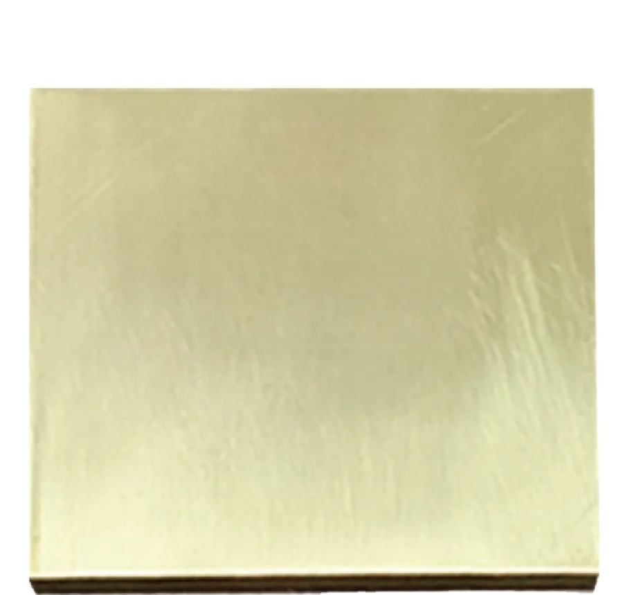 Good machinability CNC engraving brass plate for hot stamping dies and embossing blocks