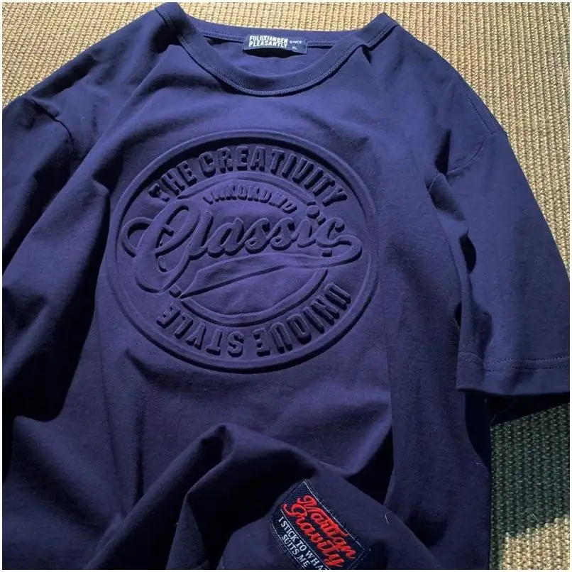 Men T-Shirt polo clothes In Bulk Hemp With Embroidery Logo Children New Design Printing Blank Knit Quick Dry Teen Boys T-Shirts