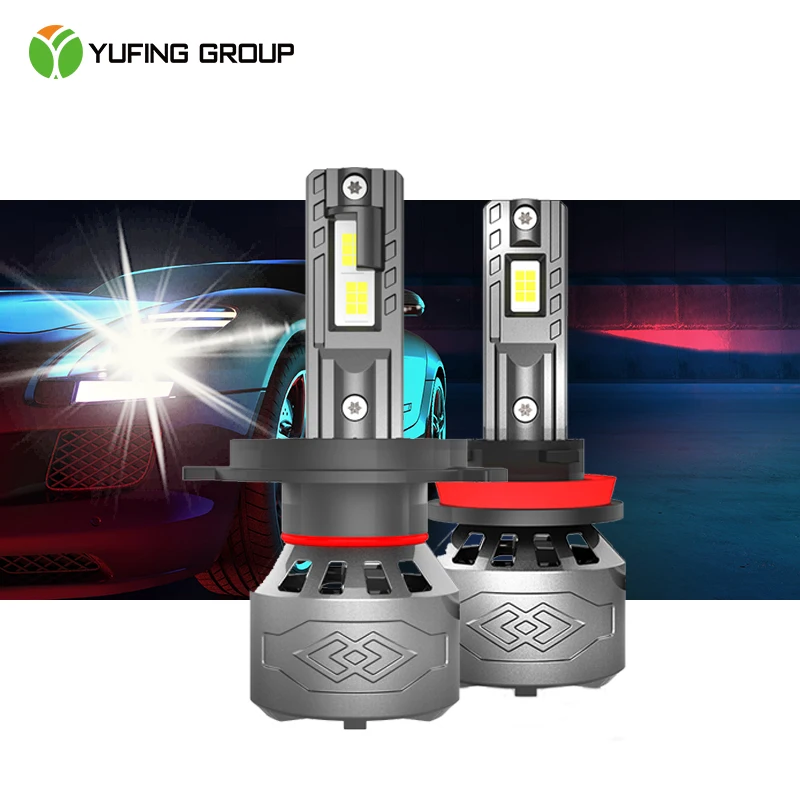 auto lighting system H3 H4 H7 H11  9005 9006  880 881 car light led headlight bulbs kit for auto car