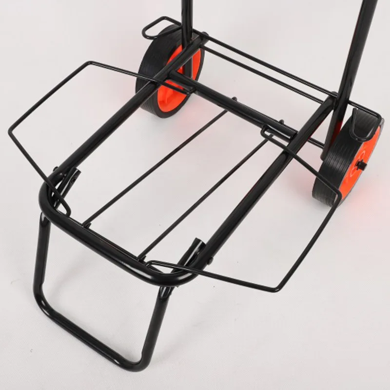 
Manufacturers Supply Multifunctional Aluminum Folding Trolley Portable Stair Climber Grocery Shopping Carts 