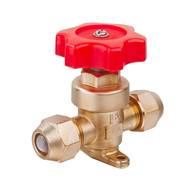 HVAC refrigeration spare parts Air conditioning tools hand shut off valve flare type Hand Valve