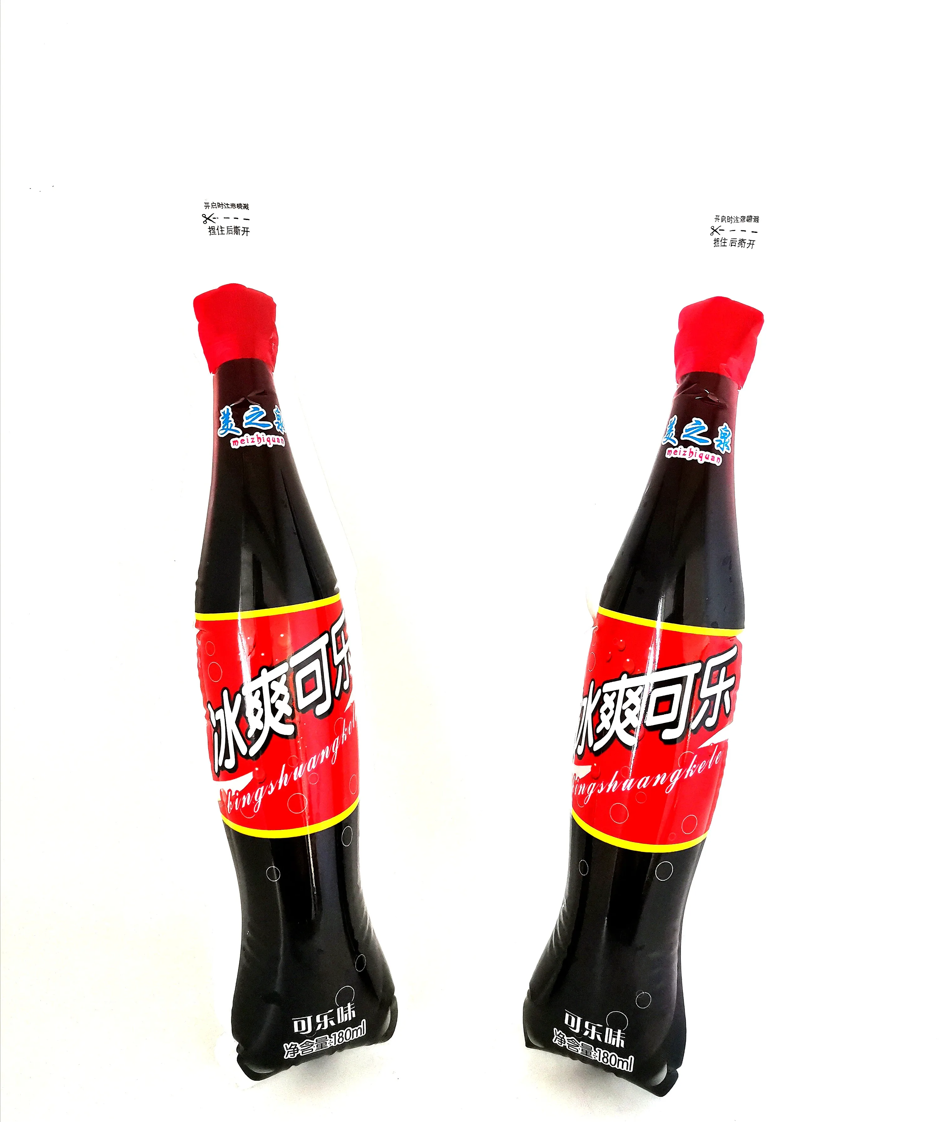 188ml 200ml cola flavor bottle shape  packing pouch