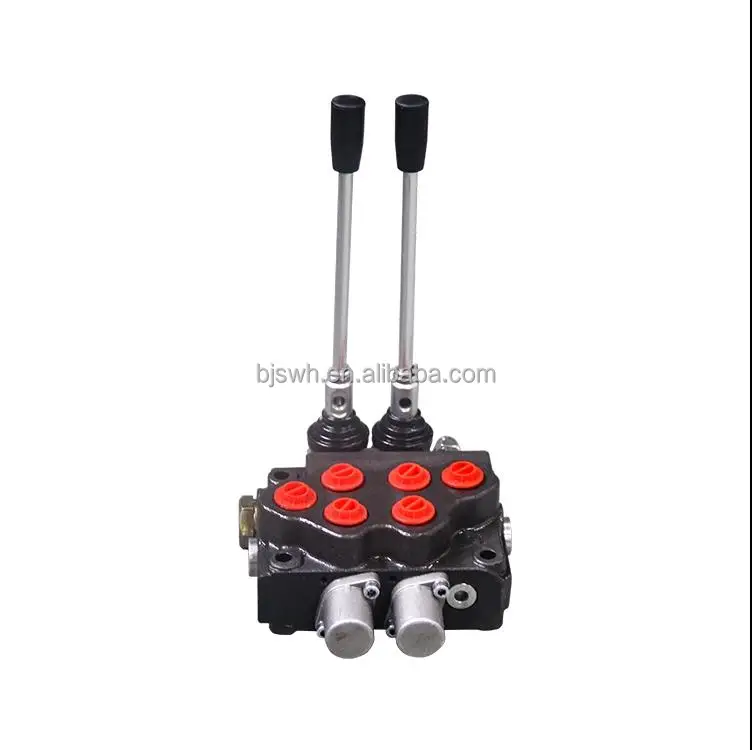 P40 series hydraulic multi way directional valve used in garbage truck