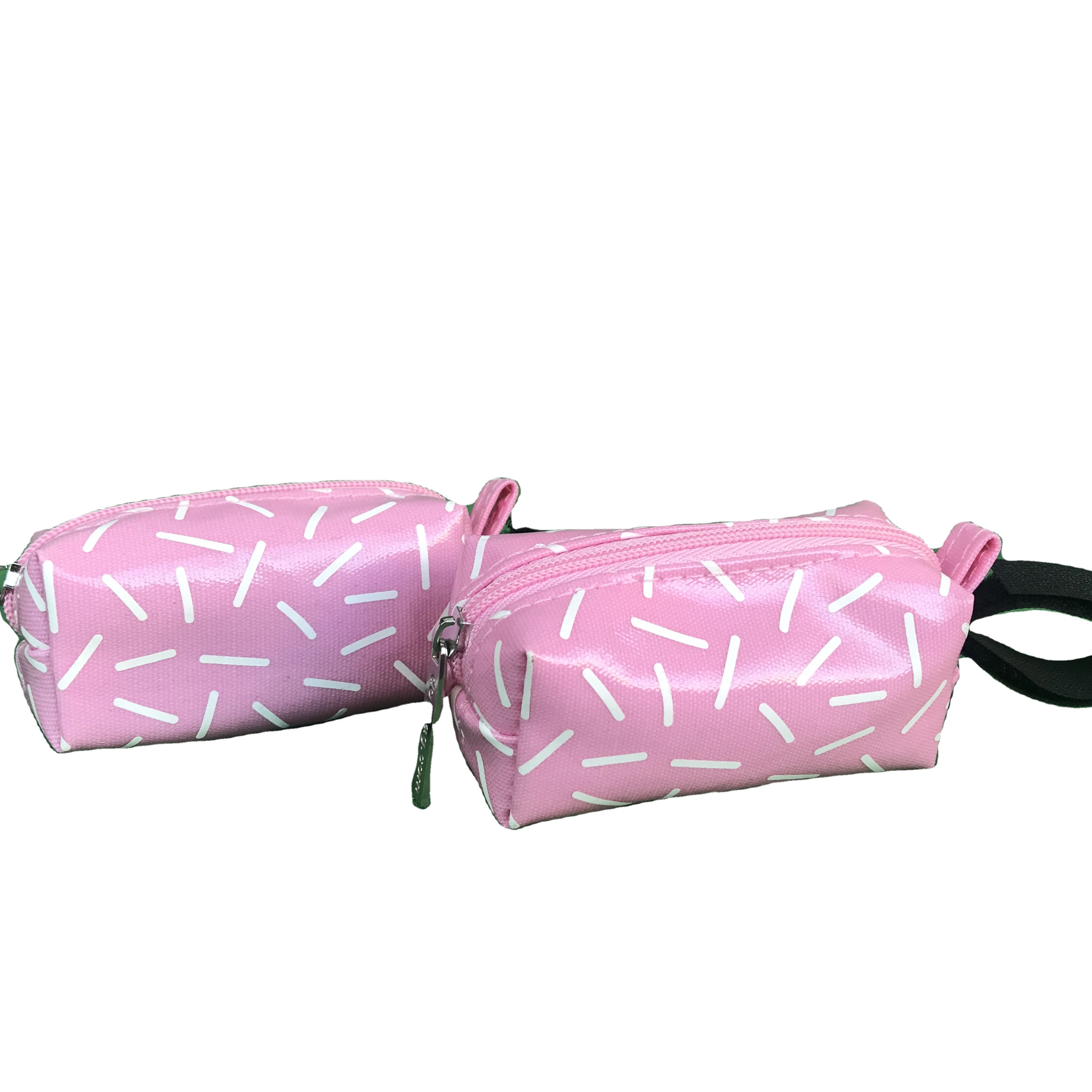 Top sales customized Attached Dog Leash Fabric Dog Poop Bag Dispenser fabric dog waste poo bag dispenser(145)