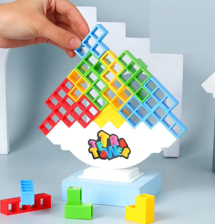 puzzle Building Block Set Kids Tower Balancing Blocks Crazy Game Balance tower board game Baby & Toddler Toys