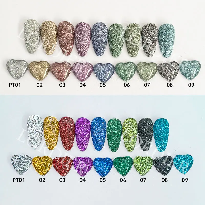 Nail Broken Diamond Powder Reflective Glitter Pigment Reflective Glitter Powder Pigment