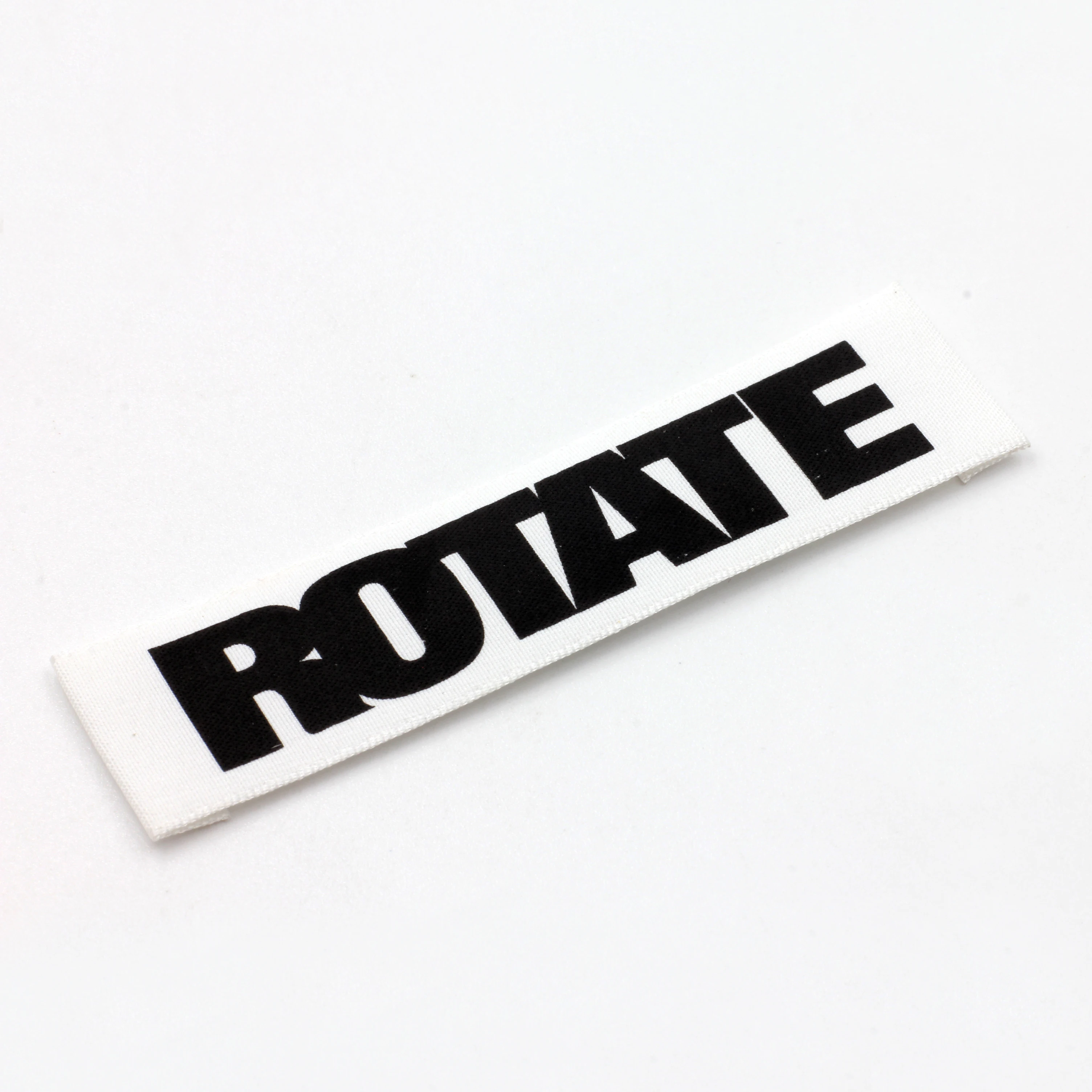 Blank Screen Print Iron On Fabric Tup Wash Care Label Printer Taffeta Thick Nylon Silicone Satin Clothing Care Label