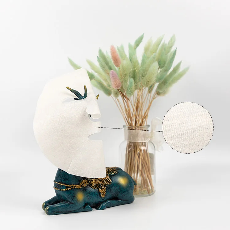 Folium Sauropi sheet mask material natural skin friendly soft wrapping non slip empty blank facial mask sheet