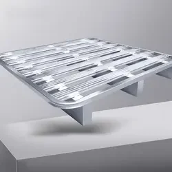 New Heavy Duty Warehouse Pallet Metal Storage Rack Warehouse Storage Logistic Steel Metal Pallet