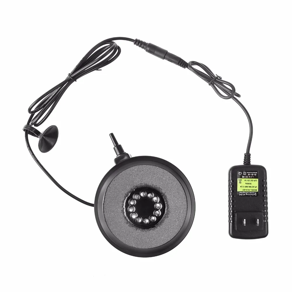 
QPL-100 Underwater Color Changing Led Aquarium Air Bubble Light 