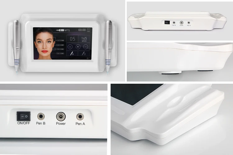 New Wireless Electric Tattoo Pen Microblading Eyebrows Permanent Make up with Microblading Tattoo Machine