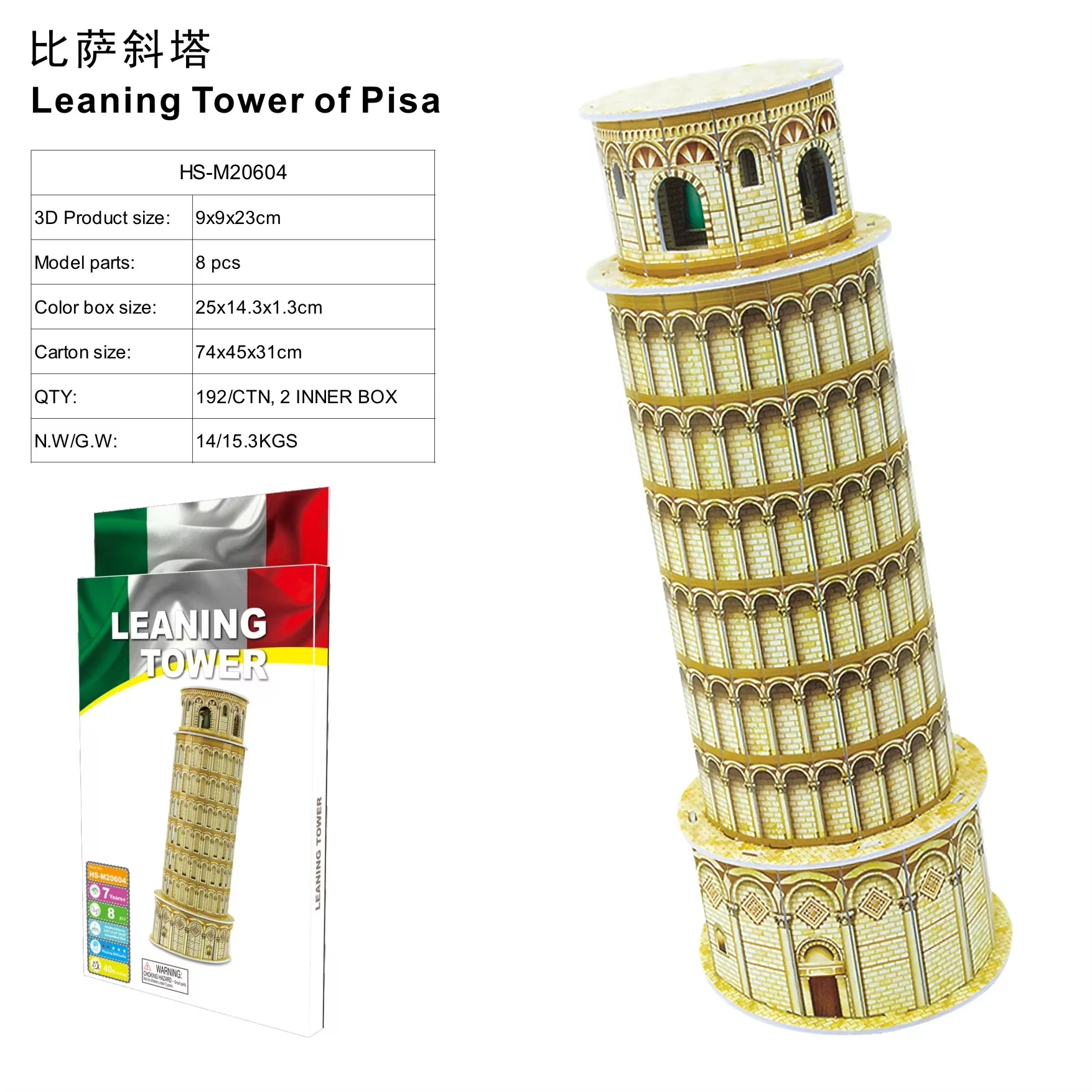 DIY 3D Puzzle of World Architecture Assemble Iconic Building Models Paper Toy Set DIY Handmade Paper Architecture Model Kits