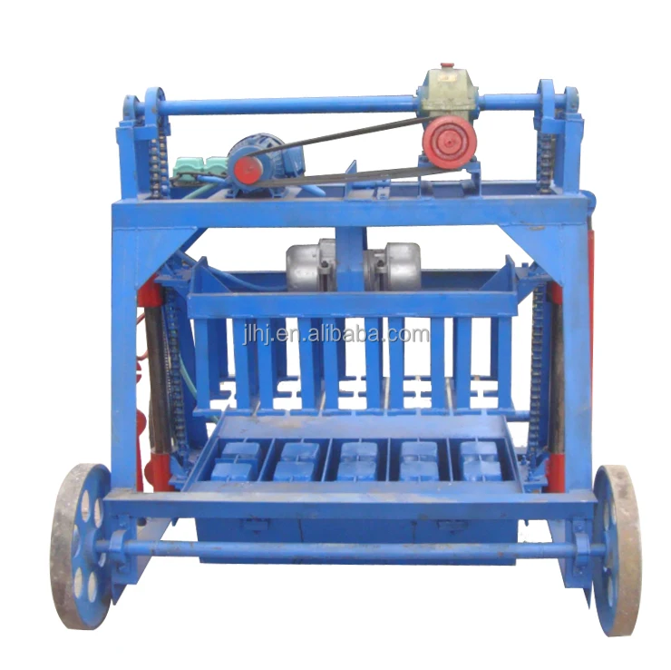 Manual Interlocking Brick Laying Machine Hollow Cement Diesel Concrete Block Making Machine Lowest Price