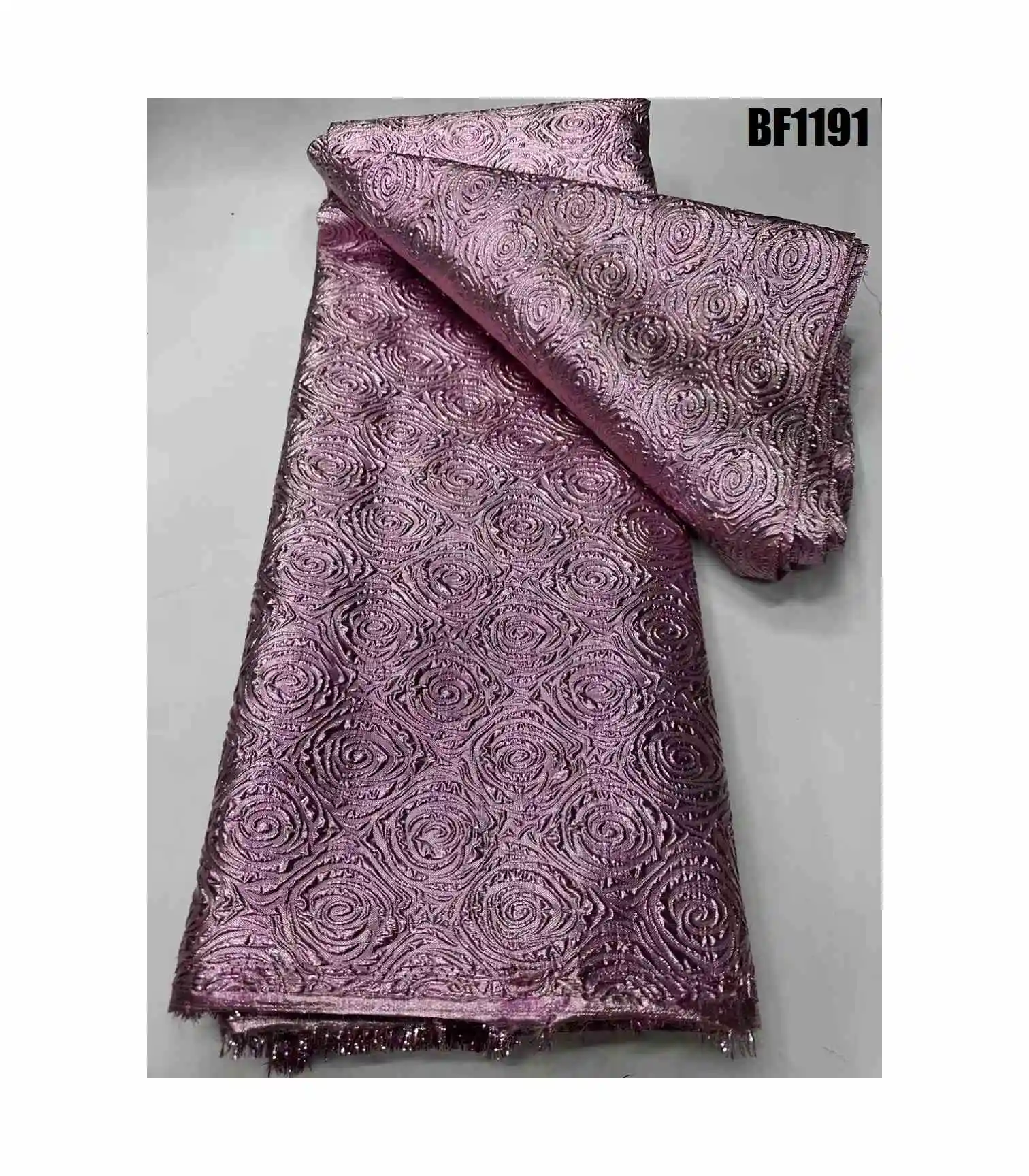 boho lace fabric  African Fashion Jacquard Brocade  Printed Knitted Warp