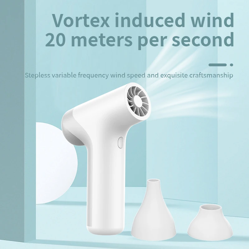 Portable Powerful High Speed Turbo Air Blower Portable Rechargeable Electric Fan Violent Jet Fan With Battery For Drying