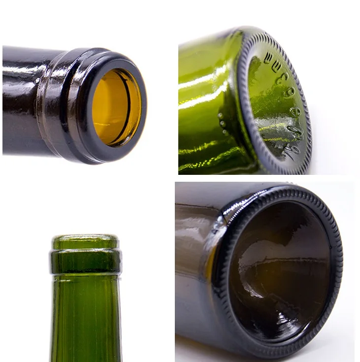 200ml 350ml 500ml 750ml Clear Weight Empty Long Neck Screw Cap Wine Burgundy Glass Bottle Prices