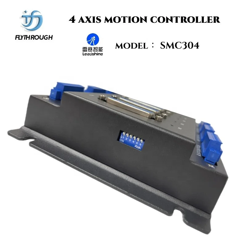 Flythrough  leadshine SMC304  4 axis motion controller