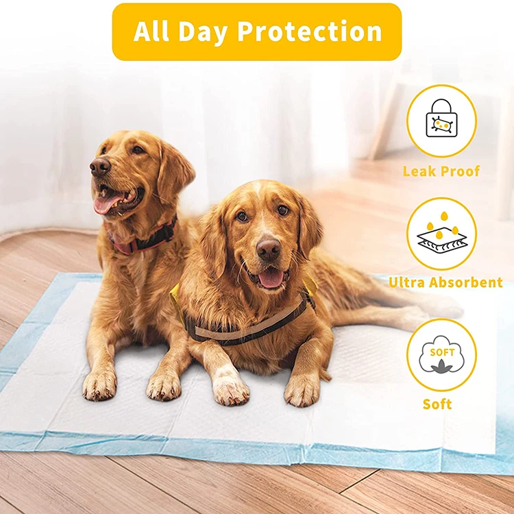 Top quality super absorbent training urine dog pee pad
