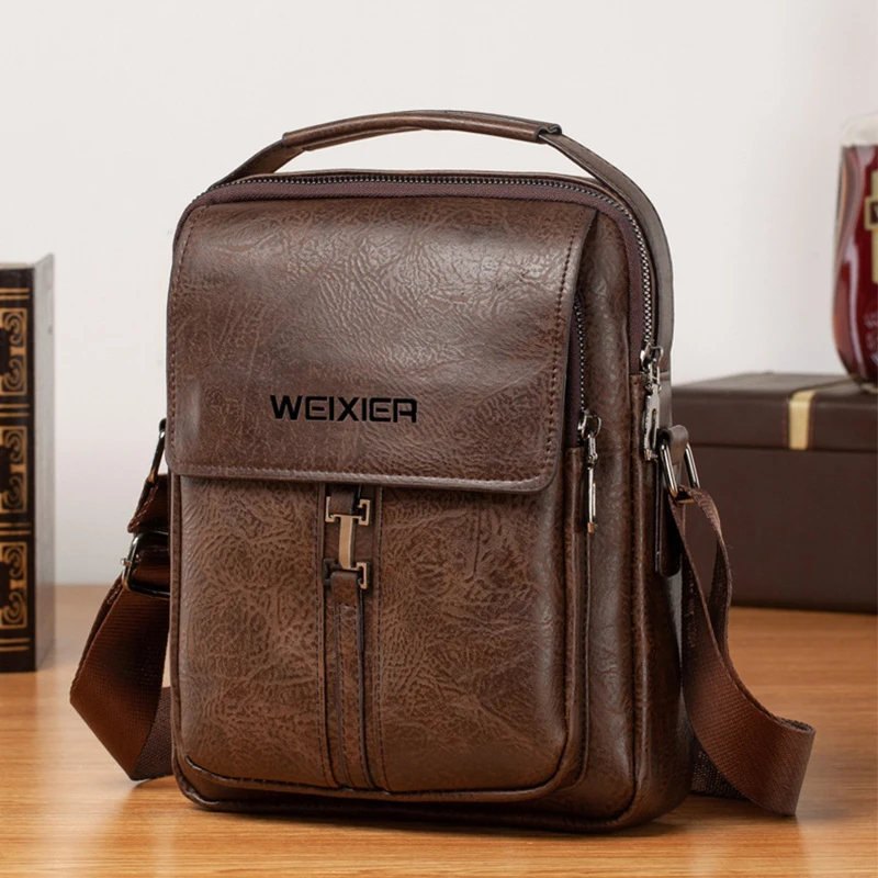 Fashionable crossbody men bags new stylish  bolsa de mensaj  pu leather messenger bags