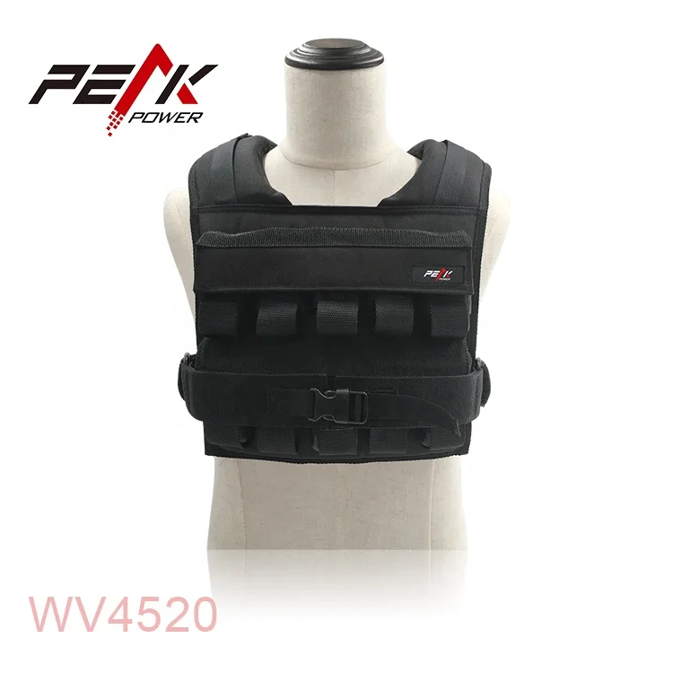 PeakPower 20kg High Quality Adjustable Cordura Weight Vest
