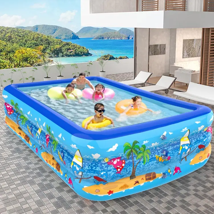Factory Wholesale Full Sized Home Family Lounge Inflatable Swimming Pool For Kids And Adults