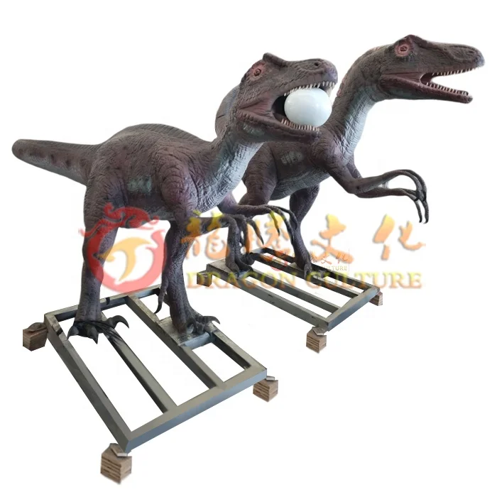 Adventure Amusement Park Outdoor Theme Lifesize Animatronic Dinosaur Model Park Live Dino Statue