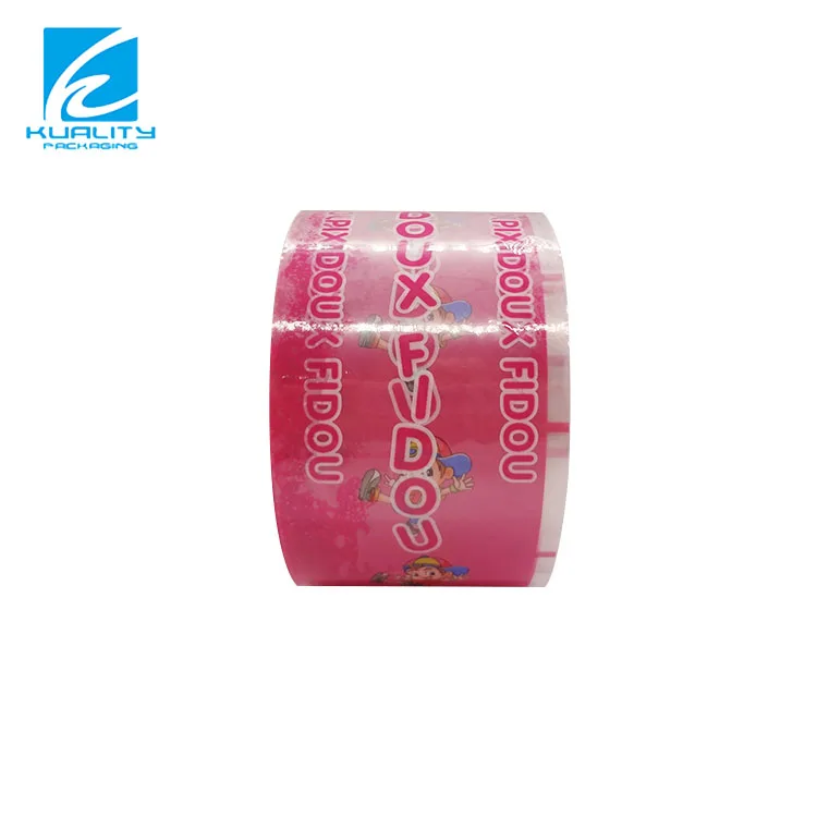 Food packaging plastic roll wrapping for fruit jelly stick pack film