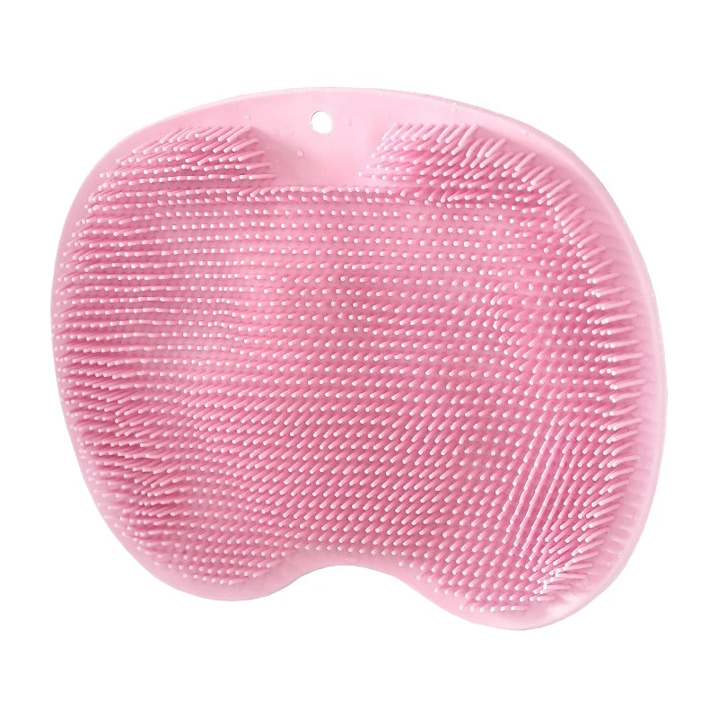 Silicone Wash Feet Bathroom Exfoliating Shower Massage Bathing Non-slip Bath Mat Back Brush Foot Wash Body Cleaning Bathing Tool