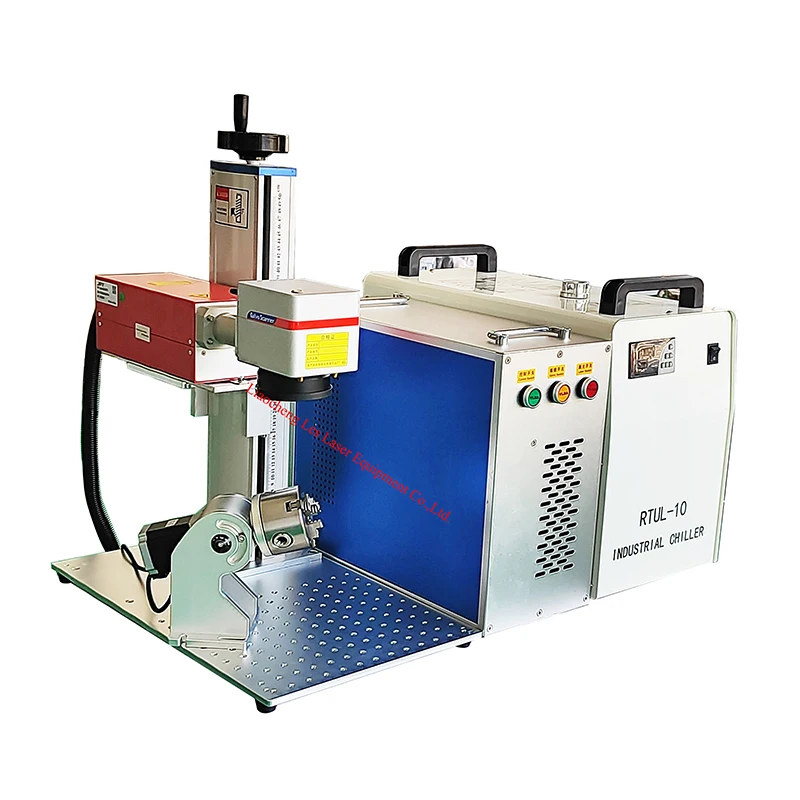 CCD camera flying uV fiber co2 laser marking machine UV 3w 5w 10w 15w 20w laser Marker 3D 30w 50w 60w 100w flying marking