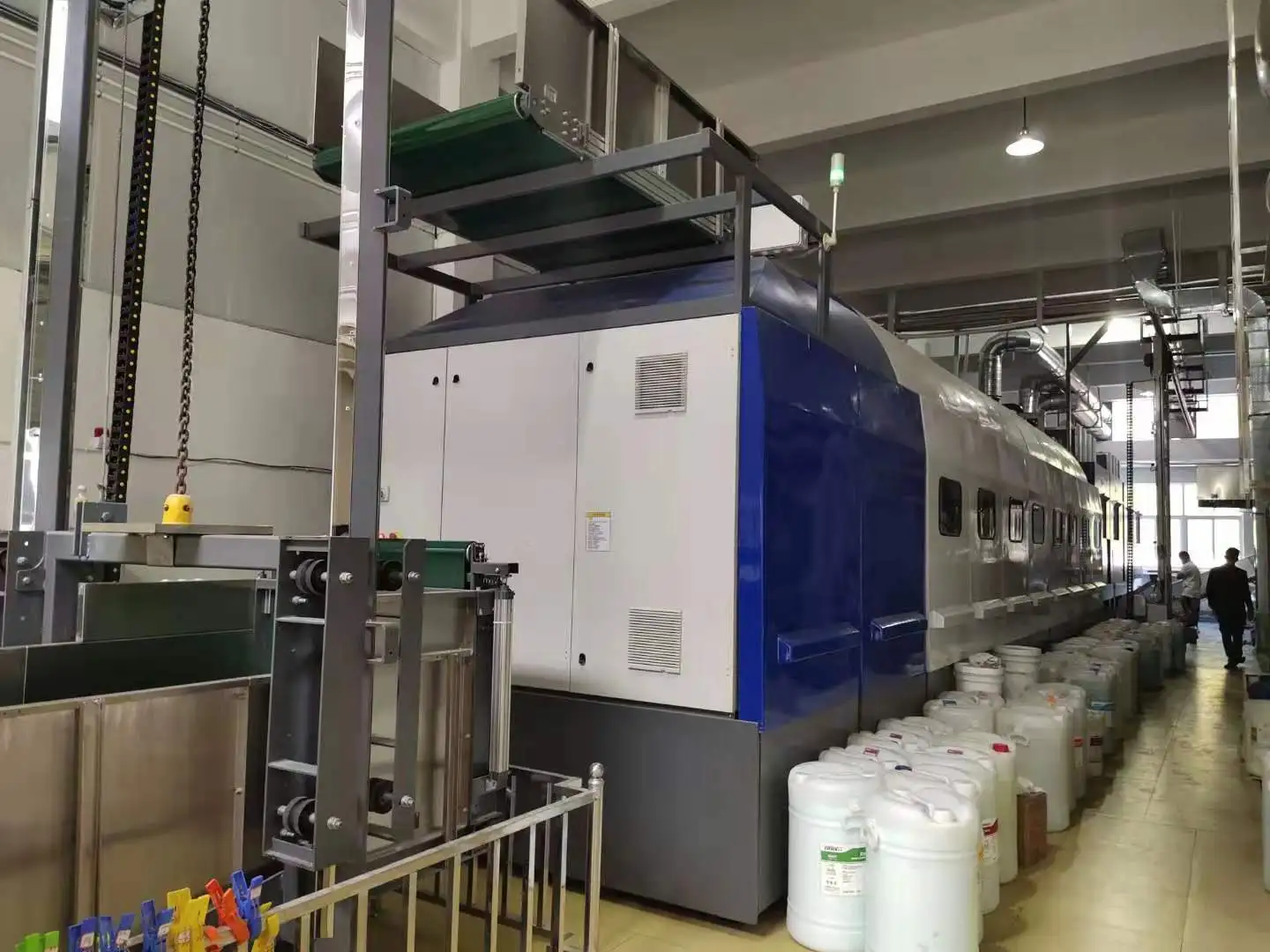 HOOP automatic tunnel washing machine  HOOP 650kg-1850kg Module Tunnel Washer Extractor Washing Equipment Washer For Hotel air