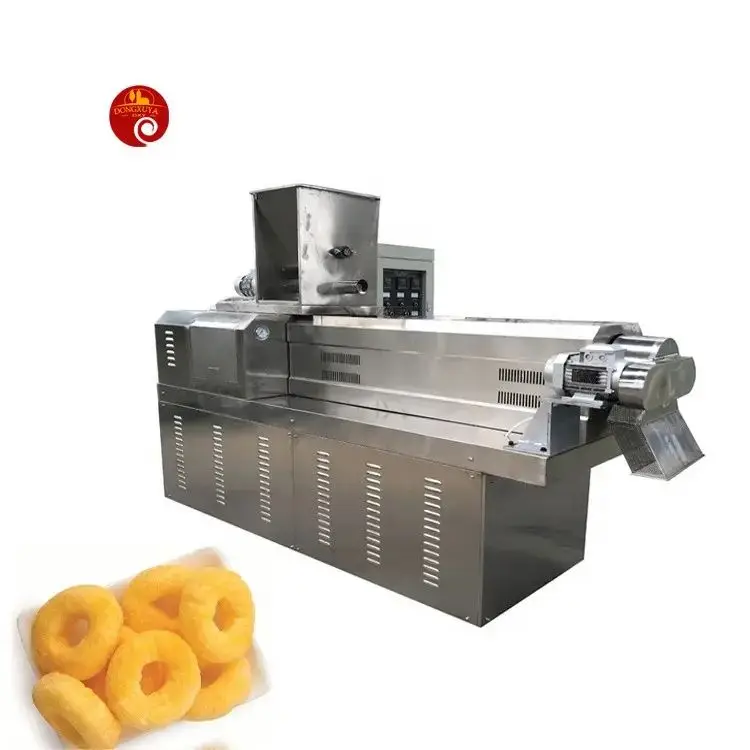 Extruded Core Cream Chocolate Filling Snacks Food Machine Automatic Core Filling Snack Extruding Line