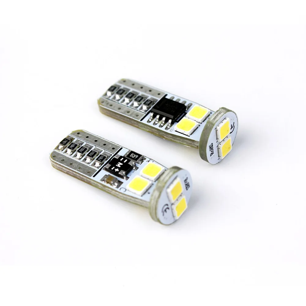 High Quality T10 W5W 194 LED CANBUS With 3030 LED Chip 3.2W 250LM Error Free For Car Interior Dome Map Lights T10 LED Bulbs