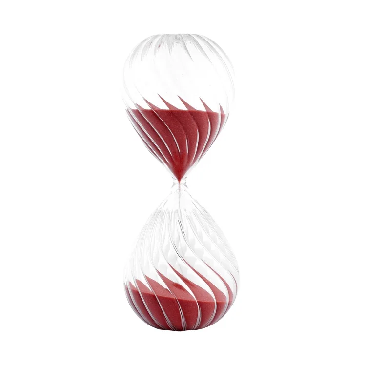 
Have stripes.Puff Sand Timer/Hourglass 60 Minutes - Cocoa Color Sand - Inspired Glass/Home, Desk, Office Decor 
