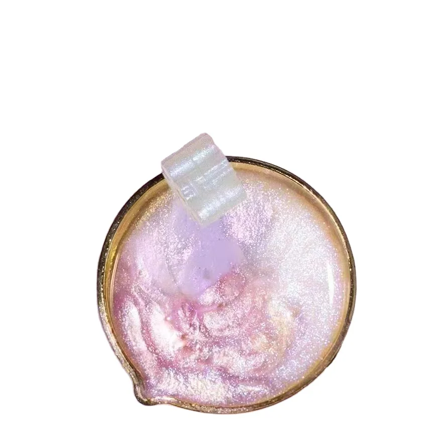Factory stock wholesale fire paint wax pearlescent cosmetic grade candle with gold glitter color mica powder